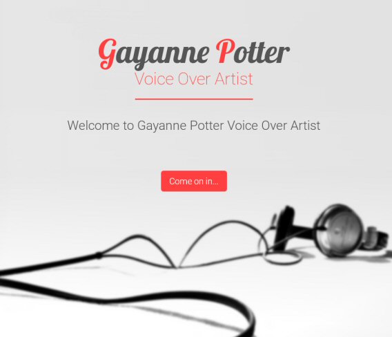 Gayanne Potter Voice Over Artist